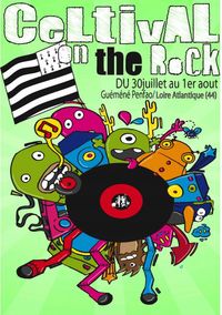 Affiche du festival Celtival on the Rock 2010