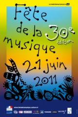 Affiche Fête de la Musique 2011