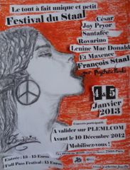 Affiche Festival Staal